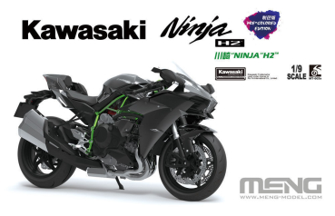 Preview: 1/9 Kawasaki Ninja H2 (Pre-colored Edition)